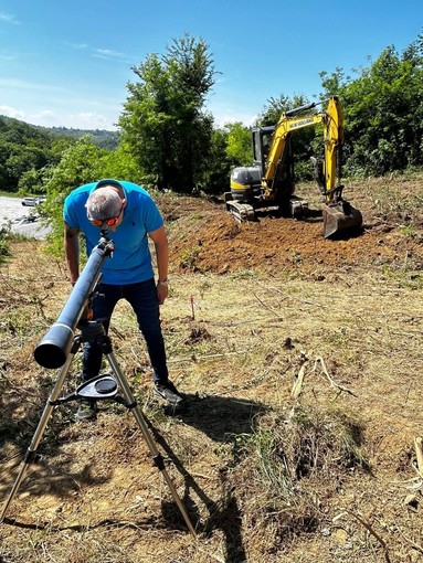 Roccavignale, iniziati i lavori per la zip line del "volo dell’angelo" Roccavignale, iniziati i lavori per la zip line del "volo dell’angelo"