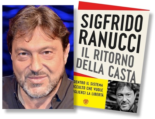 Albisola, Sigfrido Ranucci presenta il libro "Il ritorno della casta" Albisola, Sigfrido Ranucci presenta il libro "Il ritorno della casta"