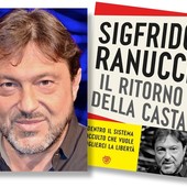 Sigfrido Ranucci stasera ad Albisola: presenta il libro "Il ritorno della casta"