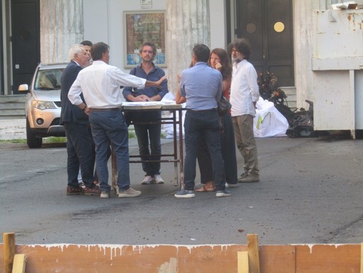 Restyling teatro Chiabrera e piazza Diaz. Sindaco Russo: "Lavori da contratto fissati in 8 mesi" (FOTO)