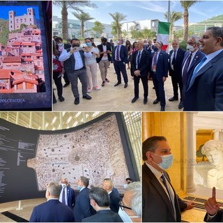 La visita al padiglione Italia apre la giornata di Regione Liguria a Expo Dubai tra nautica, turismo e futuro (Foto)