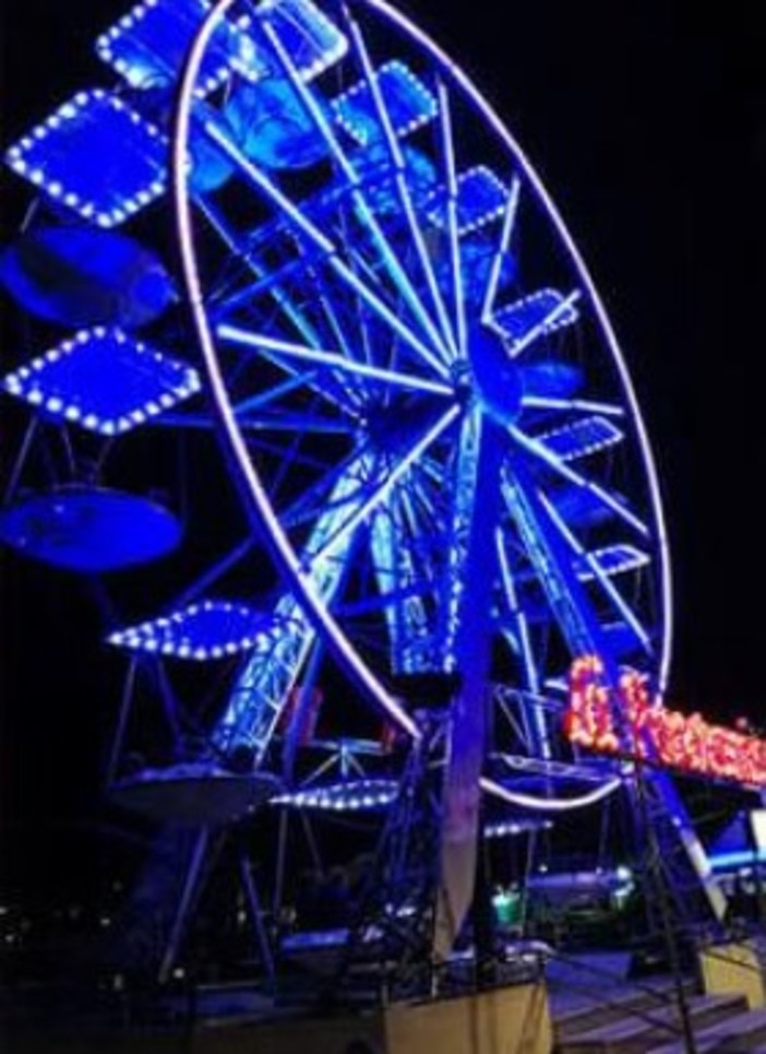 A Savona una ruota panoramica alta trenta metri