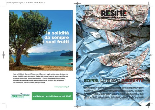 Finale Ligure, Resine Quaderni Liguri di cultura presenta "Sopra lo stato presente"