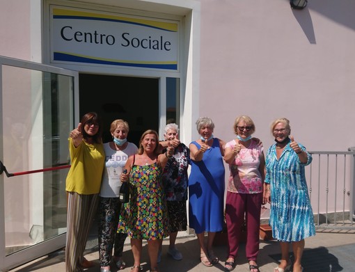 Andora, riapre il centro sociale di Molino Nuovo: gli anziani ritrovano la socialità