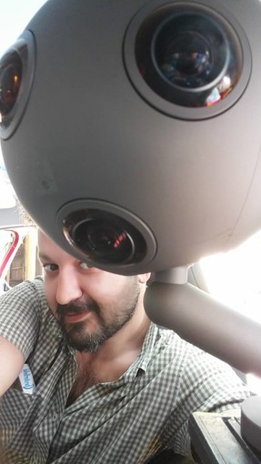 Si gira a Garlenda, Alassio e Villanova con la tecnologia vr 360 Si gira a Garlenda, Alassio e Villanova con la tecnologia vr 360