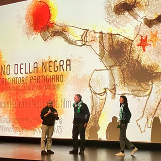 Presentato a Parigi il docufilm ligure dedicato al partigiano Rino Della Negra Presentato a Parigi il docufilm ligure dedicato al partigiano Rino Della Negra