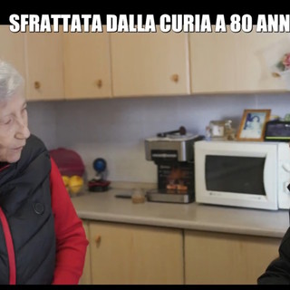 Sfrattata a 80 anni dalla Curia, l’inviato delle Iene trova la soluzione... ma poi: "Se andate in onda, nessun accordo"