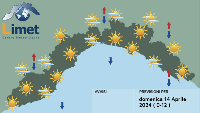 Meteo, domenica soleggiata e calda su tutta la regione Meteo, domenica soleggiata e calda su tutta la regione
