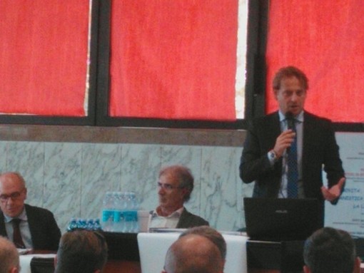 Scajola ad Albenga: "Rottamiamo i vecchi PRG. Voglio che ogni Comune abbia il suo PUC" (FOTO e VIDEO)