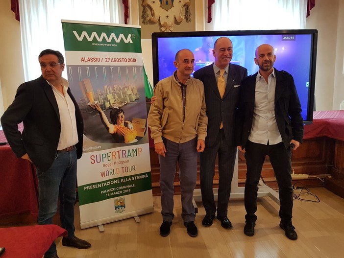 "When We Were Kids" porta ad Alassio i Supertramp nel 40ennale di Breakfast in America (FOTO e VIDEO)