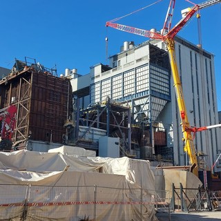 Tirreno Power, inizia lo smantellamento degli edifici dei dismessi gruppi a carbone (FOTO e VIDEO)