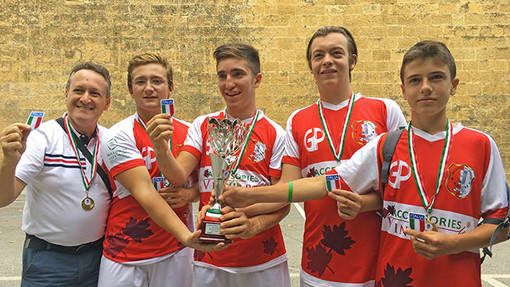 Campionato italiano di pillotta: vittoria della Spes Savona Under 16
