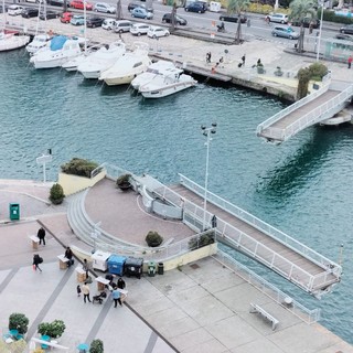 Ponte Pertini della Darsena, riaprirà da venerdì a domenica in previsione dell'arrivo dei crocieristi