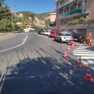 Alassio, 300 piccoli cantieri per il rinnovo della segnaletica orizzontale