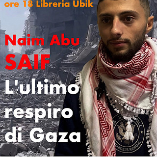 Savona, alla Ubik la presentazione del libro “L’ultimo respiro di Gaza” Savona, alla Ubik la presentazione del libro “L’ultimo respiro di Gaza”