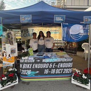 Anche Loano ai Mondiali di Enduro a Finale Ligure: uno stand per promuovere l'offerta turistica ed il Vibram Maremontana Running Park