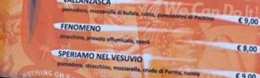 Pizza "Speriamo nel Vesuvio", il Movimento Neoborbonico attacca e chiede sanzioni nei confronti della pizzeria Mamita Pizza "Speriamo nel Vesuvio", il Movimento Neoborbonico attacca e chiede sanzioni nei confronti della pizzeria Mamita