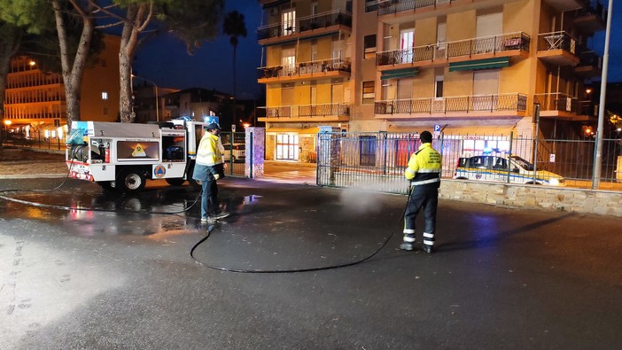 Andora: avviato il nuovo calendario per le sanificazioni di luoghi pubblici Andora: avviato il nuovo calendario per le sanificazioni di luoghi pubblici