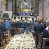 Savona, celebrata dal Vescovo Marino al Santuario la messa interforze (FOTO)