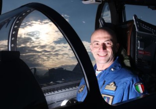 Alassio: Tammaro delle Frecce Tricolori ospite dei Lions