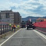 Ponte sul Quiliano, partiti ufficialmente i lavori di messa in sicurezza Ponte sul Quiliano, partiti ufficialmente i lavori di messa in sicurezza