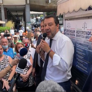 Salvini: "Oggi la legge non è uguale per tutti, la riforma della giustizia la facciamo noi, la fate voi" (VIDEO)