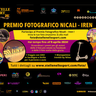 Stelle nello Sport, 12° Premio Fotografico “Nicali-Iren” da record: votazioni aperte per le 437 fotografie in gara