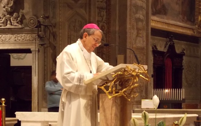 Il vescovo Marino in visita pastorale nelle Albisole e a Celle Ligure