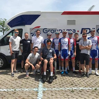 Foto tratta dalla pagina FB "La Conti Groupama-FDJ"