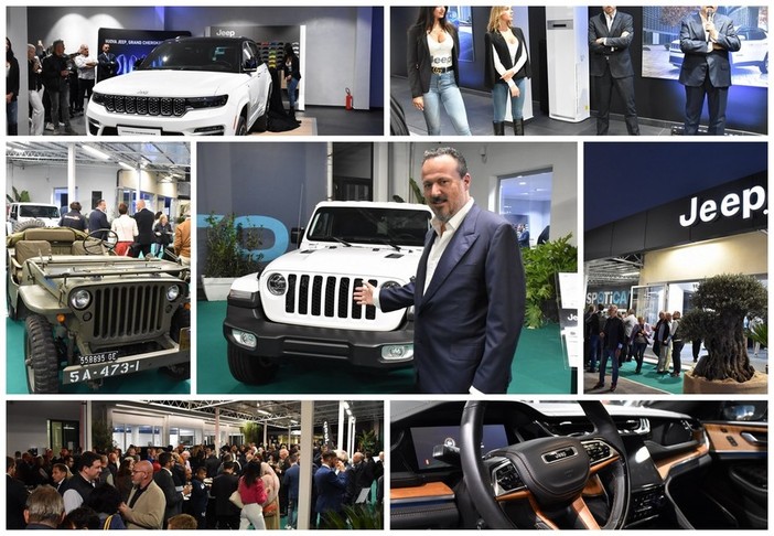 Sanremo: da 'Grandi Auto' arriva il marchio Jeep, ieri la serata evento di presentazione (FOTO e VIDEO)