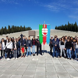 Gli studenti liguri commemorano i caduti della Grande Guerra