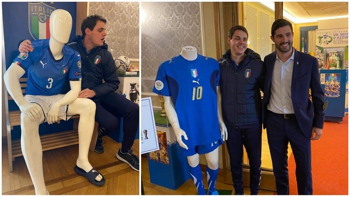 Il pietrese Sebastiano Gravina ambasciatore della Fispic alla mostra "Un secolo d'azzurro. La storia della nazionale italiana di calcio" (FOTO) Il pietrese Sebastiano Gravina ambasciatore della Fispic alla mostra "Un secolo d'azzurro. La storia della nazionale italiana di calcio" (FOTO)