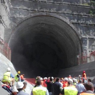 Savona, abbattuto questa mattina l’ultimo diaframma della galleria “San Paolo” sulla variante alla strada "via Aurelia”