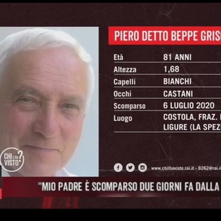 Saluzzese scompare in Liguria: in corso le ricerche, estese anche ad altre regioni