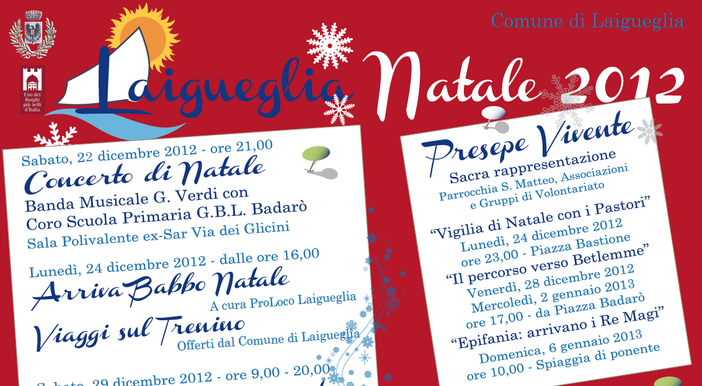 Laigueglia pro terremotati con la banda “Giuseppe Verdi” e il coro delle voci bianche