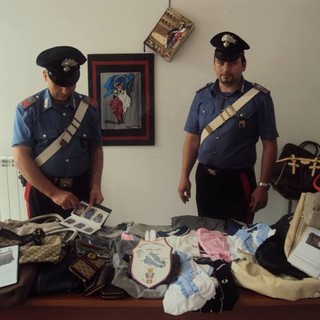 Pietra: i Carabieri denunciano grossisti di merce contraffatta