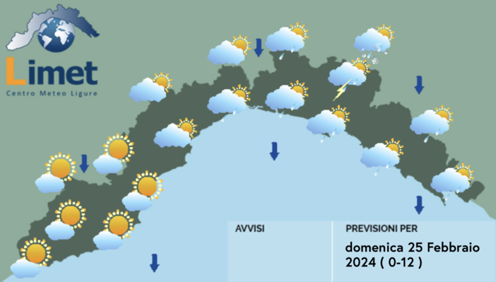 Meteo, ancora instabilità sulla Liguria Meteo, ancora instabilità sulla Liguria