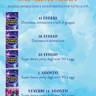 Ceriale Summer Festival, si apre il ciclo “Saturday Night” musica, animazione e divertimento per tutte le età Ceriale Summer Festival, si apre il ciclo “Saturday Night” musica, animazione e divertimento per tutte le età
