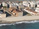 Il rendering della spiaggia dei cantieri Solimano
