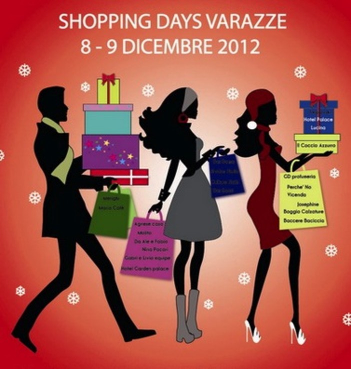 Sabato 8 e domenica 9 torna lo “Shopping Day Varazze” Sabato 8 e domenica 9 torna lo “Shopping Day Varazze”