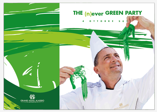 Alassio, party in verde per festeggiare la fine dell'estate al Grand Hotel Alassio