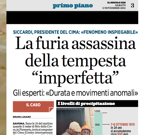 Il “Fenomeno Inspiegabile” e la tempesta che rimbalza