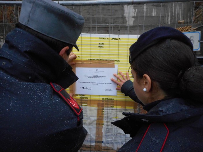 Alassio, sequestrata villa in costruzione in frazione Moglio Alassio, sequestrata villa in costruzione in frazione Moglio