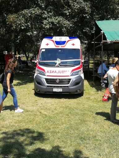 Stella San Giovanni, inaugurata la nuova ambulanza della Croce Rossa (FOTO)