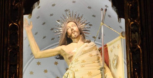Savona, il Cristo Risorto torna nella nicchia dell'oratorio Savona, il Cristo Risorto torna nella nicchia dell'oratorio