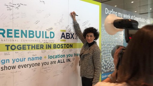 Boston, il sindaco Caprioglio presenta Savona al pubblico internazionale del "Greenbuild"
