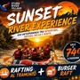Nasce in Valle Stura la "Sunset River Experience": rafting al tramonto e Burger Raft per vivere la montagna in modo diverso