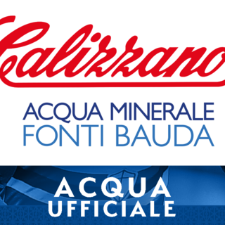Acqua Minerale Calizzano è l'acqua ufficiale della Sampdoria