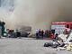 Incendio alla SARR di Cenesi. Il sindaco Niero: &quot;Esigo risposte&quot; (FOTO e VIDEO)
