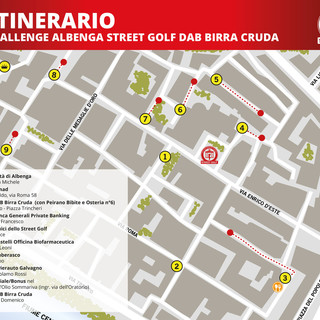 1° Albenga Street Golf: dove seguire la gara di sabato  11 giugno